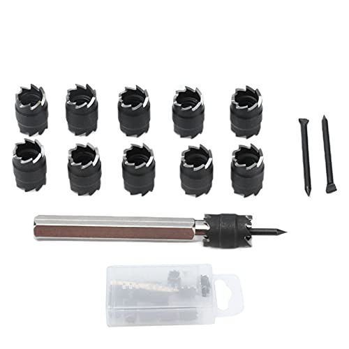 Spot Weld Cutter Set, 2 - Seitige HSS Bohrer, Drehbar, 3/8 Zoll, Lochentferner Für Punktschweißen - Hohe Verschleißfestigkeit, Effiziente Trennung, Ideal Für Dünne Metallplatte Spot Weld Cutter Set, 2 - Seitige HSS Bohrer, Drehbar, 3/8 Zoll, Lochentferner Für Punktschweißen - Hohe Verschleißfestigkeit, Effiziente Trennung, Ideal Für Dünne Metallplatte von XZXCVN