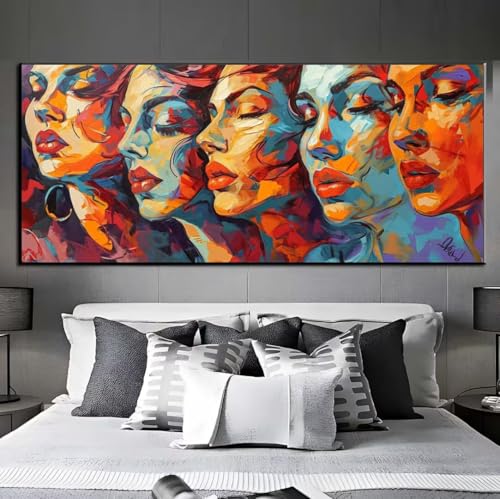 5D Diamond Painting Abstrakt Gesicht, Diamond Painting groß xxl 195 X 95 cm, Diamant Painting Bilder Cross Stickerei, Diamant Kunst Mosaik Full Drill Crystal für Wand Home Décor, Geschenk q230 5D Diamond Painting Abstrakt Gesicht, Diamond Painting groß xxl 195 X 95 cm, Diamant Painting Bilder Cross Stickerei, Diamant Kunst Mosaik Full Drill Crystal für Wand Home Décor, Geschenk q230 von Xaafeze