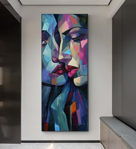 5D Diamond Painting Dame Abstrakt, Diamond Painting groß xxl 255 X 85 cm, Diamant Painting Bilder Cross Stickerei, Diamant Kunst Mosaikherstellung Full Drill Crystal für Wand Home Décor, Geschenk q56 5D Diamond Painting Dame Abstrakt, Diamond Painting groß xxl 255 X 85 cm, Diamant Painting Bilder Cross Stickerei, Diamant Kunst Mosaikherstellung Full Drill Crystal für Wand Home Décor, Geschenk q56 von Xaafeze