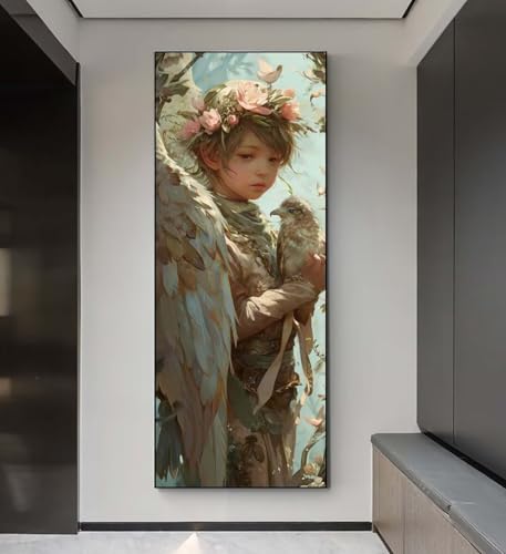 5D Diamond Painting Engel Kind, Diamond Painting groß xxl 195 X 95 cm, Diamant Painting Bilder Cross Stickerei, DIY Diamant Kunst Mosaik Full Drill Crystal, Kreativ Set für Wand Home Décor q176 5D Diamond Painting Engel Kind, Diamond Painting groß xxl 195 X 95 cm, Diamant Painting Bilder Cross Stickerei, DIY Diamant Kunst Mosaik Full Drill Crystal, Kreativ Set für Wand Home Décor q176 von Xaafeze