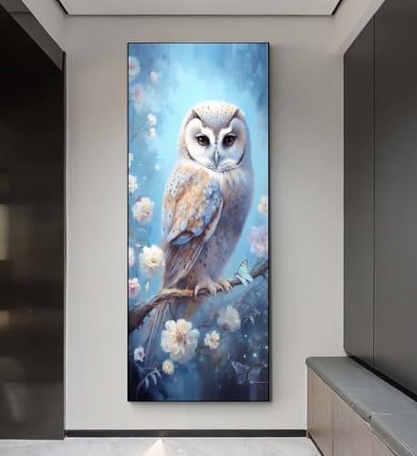 5D Diamond Painting Eule Blume, Diamond Painting groß xxl 255 X 85 cm, Diamant Painting Bilder Cross Stickerei, Diamant Kunst Mosaik Full Drill Crystal, Kreativ Set für Wand Home Décor Gift q81 5D Diamond Painting Eule Blume, Diamond Painting groß xxl 255 X 85 cm, Diamant Painting Bilder Cross Stickerei, Diamant Kunst Mosaik Full Drill Crystal, Kreativ Set für Wand Home Décor Gift q81 von Xaafeze