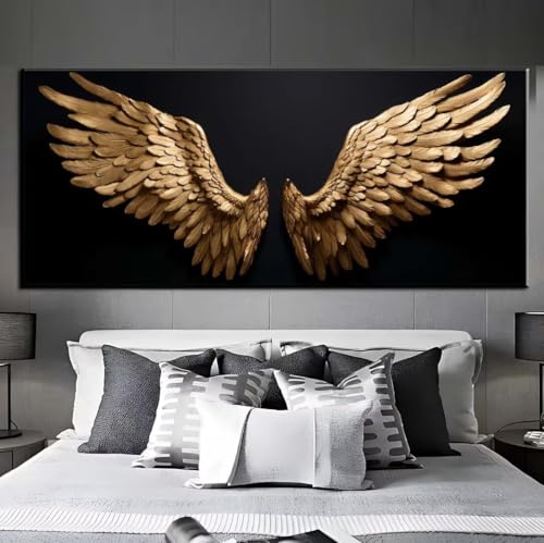 5D Diamond Painting Flügel Engel, Diamond Painting groß xxl 75 X 35 cm, Diamant Painting Bilder Cross Stickerei, Diamant Kunst Mosaik Full Drill Crystal, Kreativ Set für Wand Home Décor Geschenkq316 5D Diamond Painting Flügel Engel, Diamond Painting groß xxl 75 X 35 cm, Diamant Painting Bilder Cross Stickerei, Diamant Kunst Mosaik Full Drill Crystal, Kreativ Set für Wand Home Décor Geschenkq316 von Xaafeze