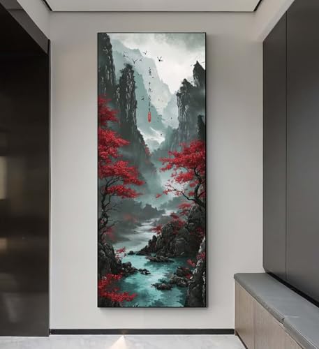 5D Diamond Painting Landschaft Berge, Diamond Painting groß xxl 195 X 95 cm, Diamant Painting Bilder Cross Stickerei, Diamant Kunst Mosaik Full Drill Crystal für Wand Home Décor, Geschenk q188 5D Diamond Painting Landschaft Berge, Diamond Painting groß xxl 195 X 95 cm, Diamant Painting Bilder Cross Stickerei, Diamant Kunst Mosaik Full Drill Crystal für Wand Home Décor, Geschenk q188 von Xaafeze