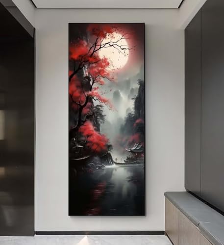 5D Diamond Painting Landschaft Mond, Diamond Painting groß xxl 285 X 95 cm, Diamant Painting Bilder Cross Stickerei, Diamant Kunst Mosaikherstellung Full Drill Crystal für Wand Home Décor Gift q75 5D Diamond Painting Landschaft Mond, Diamond Painting groß xxl 285 X 95 cm, Diamant Painting Bilder Cross Stickerei, Diamant Kunst Mosaikherstellung Full Drill Crystal für Wand Home Décor Gift q75 von Xaafeze