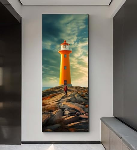 5D Diamond Painting Leuchtturm Landschaft, Diamond Painting groß xxl 255 X 85 cm, Diamant Painting Bilder Cross Stickerei, Diamant Kunst Mosaik Full Drill Crystal für Wand Home Décor, Geschenk q71 5D Diamond Painting Leuchtturm Landschaft, Diamond Painting groß xxl 255 X 85 cm, Diamant Painting Bilder Cross Stickerei, Diamant Kunst Mosaik Full Drill Crystal für Wand Home Décor, Geschenk q71 von Xaafeze