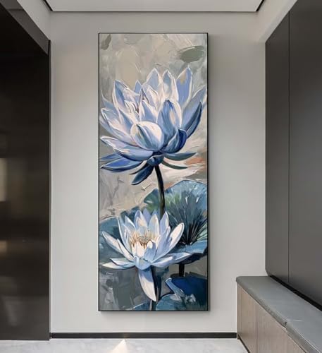 5D Diamond Painting Lotus Blume, Diamond Painting groß xxl 255 X 85 cm, Diamant Painting Bilder Cross Stickerei, DIY Diamant Kunst Mosaik Full Drill Crystal, Kreativ Set für Wand Home Décor q33 5D Diamond Painting Lotus Blume, Diamond Painting groß xxl 255 X 85 cm, Diamant Painting Bilder Cross Stickerei, DIY Diamant Kunst Mosaik Full Drill Crystal, Kreativ Set für Wand Home Décor q33 von Xaafeze