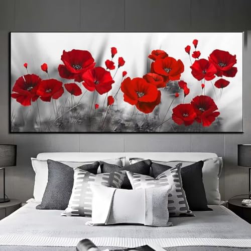 5D Diamond Painting Mohnblume, Diamond Painting groß xxl 195 X 95 cm, Diamant Painting Bilder Cross Stickerei, Diamant Kunst Mosaik Full Drill Crystal, Kreativ Set für Wand Home Décor Gift q389 5D Diamond Painting Mohnblume, Diamond Painting groß xxl 195 X 95 cm, Diamant Painting Bilder Cross Stickerei, Diamant Kunst Mosaik Full Drill Crystal, Kreativ Set für Wand Home Décor Gift q389 von Xaafeze