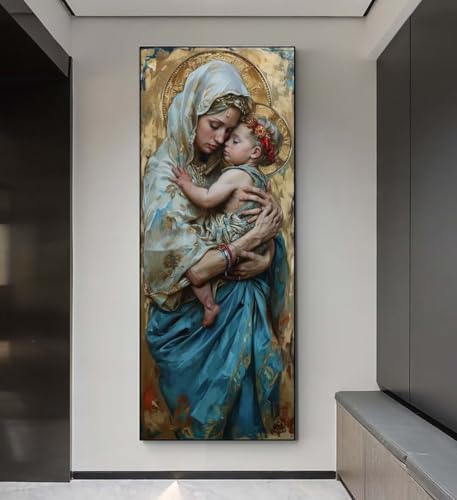 5D Diamond Painting Mutter, Diamond Painting groß xxl 255 X 85 cm, Diamant Painting Bilder Cross Stickerei, Diamant Kunst Mosaik Full Drill Crystal, Kreativ Set für Wand Home Décor, Geschenk q50 5D Diamond Painting Mutter, Diamond Painting groß xxl 255 X 85 cm, Diamant Painting Bilder Cross Stickerei, Diamant Kunst Mosaik Full Drill Crystal, Kreativ Set für Wand Home Décor, Geschenk q50 von Xaafeze
