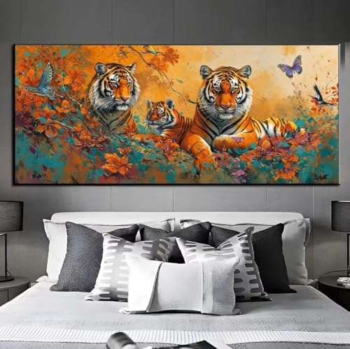 5D Diamond Painting Tiger Schmetterling, Diamond Painting groß xxl 195 X 95 cm, Diamant Painting Bilder Cross Stickerei, Diamant Kunst Mosaik Full Drill Crystal für Wand Home Décor, Geschenk q309 5D Diamond Painting Tiger Schmetterling, Diamond Painting groß xxl 195 X 95 cm, Diamant Painting Bilder Cross Stickerei, Diamant Kunst Mosaik Full Drill Crystal für Wand Home Décor, Geschenk q309 von Xaafeze