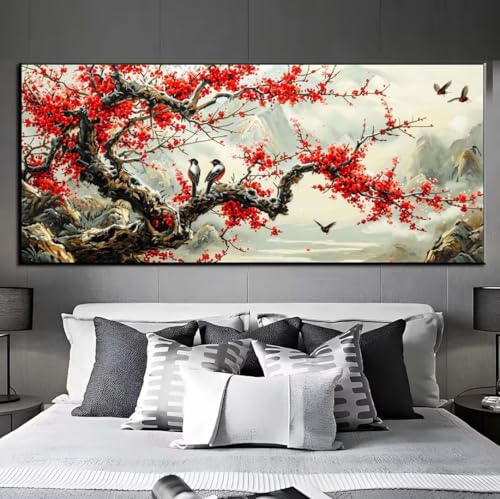 5D Diamond Painting Vögel Bäume, Diamond Painting groß xxl 175 X 85 cm, Diamant Painting Bilder Cross Stickerei, DIY Diamant Kunst Mosaik Full Drill Crystal, Kreativ Set für Wand Home Décor q338 5D Diamond Painting Vögel Bäume, Diamond Painting groß xxl 175 X 85 cm, Diamant Painting Bilder Cross Stickerei, DIY Diamant Kunst Mosaik Full Drill Crystal, Kreativ Set für Wand Home Décor q338 von Xaafeze