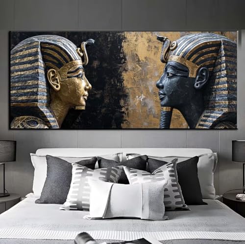 Diamond Painting Ägypten Mythologie Diamond Painting Erwachsene, 5D Diamant Painting Bilder Embroidery, Daiments Painting Basteln Erwachsene, Diamant Painting Artdot für Wand Décor 55x115 cm q457 von Xaafeze