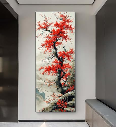 Xaafeze Diamond Painting Bäume Landschaft, 40 X 120 cm, Full Drill Crystal, für Erwachsene, Unisex, Modern, Nicht Faltbar Xaafeze Diamond Painting Bäume Landschaft, 40 X 120 cm, Full Drill Crystal, für Erwachsene, Unisex, Modern, Nicht Faltbar von Xaafeze