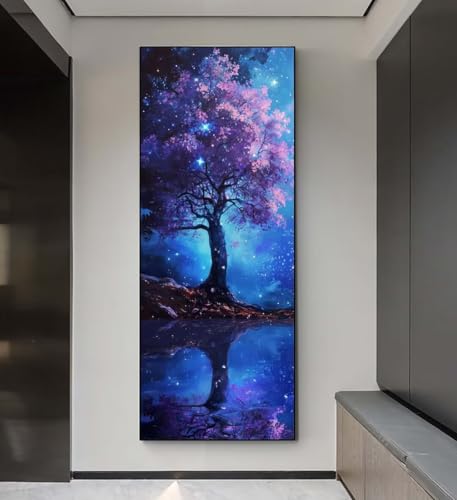 Diamond Painting Baum Sternenhimmel Diamond Painting Erwachsene, 5D Diamant Painting Bilder Embroidery, Daiments Painting Basteln Erwachsene, Diamant Painting Artdot für Wand Décor 95x285 cm q54 Diamond Painting Baum Sternenhimmel Diamond Painting Erwachsene, 5D Diamant Painting Bilder Embroidery, Daiments Painting Basteln Erwachsene, Diamant Painting Artdot für Wand Décor 95x285 cm q54 von Xaafeze