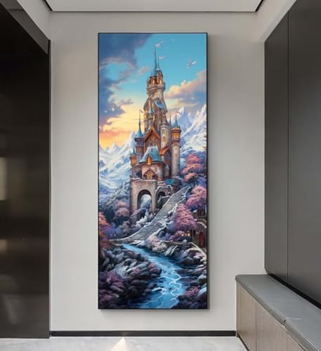Diamond Painting Burg Landschaft Diamond Painting Erwachsene, 5D Diamant Painting Bilder Embroidery, Daiments Painting Basteln Erwachsene, DIY Diamant Painting Artdot für Wand Décor 95x195 cm q163 Diamond Painting Burg Landschaft Diamond Painting Erwachsene, 5D Diamant Painting Bilder Embroidery, Daiments Painting Basteln Erwachsene, DIY Diamant Painting Artdot für Wand Décor 95x195 cm q163 von Xaafeze