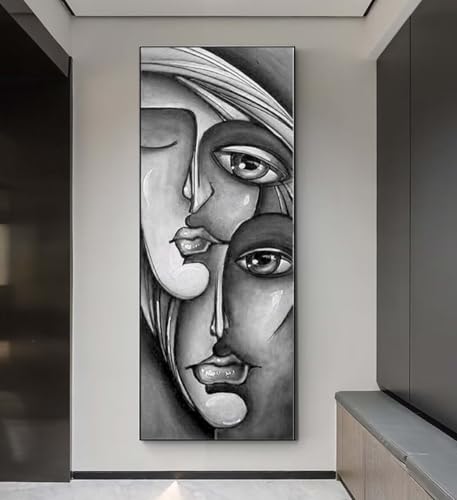 Diamond Painting Dame Gesicht Diamond Painting Erwachsene, 5D Diamant Painting Bilder Crystal Embroidery, Daiments Painting Basteln Erwachsene,DIY Diamant Painting Artdot für Wand Décor 55x115 cm q142 von Xaafeze