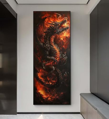 Diamond Painting Drachenflamme Diamond Painting Erwachsene, 5D Diamant Painting Bilder Embroidery, Daiments Painting Basteln Erwachsene, DIY Diamant Painting Artdot für Wand Décor 95x285 cm q105 Diamond Painting Drachenflamme Diamond Painting Erwachsene, 5D Diamant Painting Bilder Embroidery, Daiments Painting Basteln Erwachsene, DIY Diamant Painting Artdot für Wand Décor 95x285 cm q105 von Xaafeze