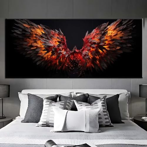 Diamond Painting Flügel Engel Diamond Painting Erwachsene, 5D Diamant Painting Bilder Crystal Embroidery, Daiments Painting Basteln Erwachsene,DIY Diamant Painting Artdot für Wand Décor 45x95 cm q431 von Xaafeze