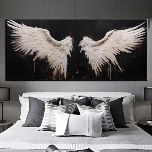 Diamond Painting Flügel Engel Diamond Painting Erwachsene, 5D Diamant Painting Bilder Crystal Embroidery, Daiments Painting Basteln Erwachsene,DIY Diamant Painting Artdot für Wand Décor 45x95 cm q471 von Xaafeze