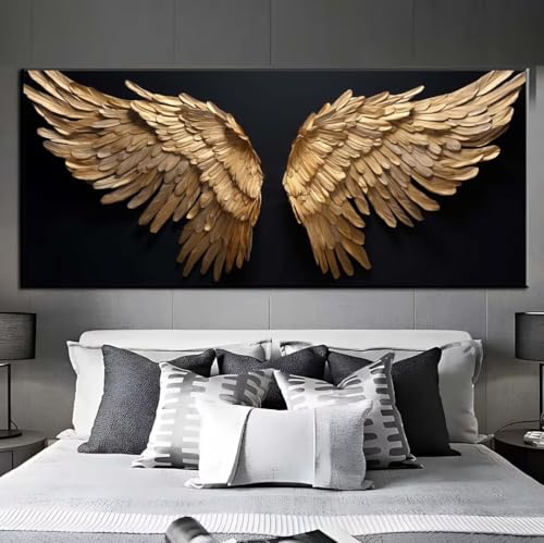 Diamond Painting Flügel Engel Diamond Painting Erwachsene, 5D Diamant Painting Bilder Crystal Embroidery, Daiments Painting Basteln Erwachsene,DIY Diamant Painting Artdot für Wand Décor 75x155 cm q493 von Xaafeze