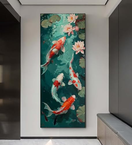 Diamond Painting Koi Lotus Diamond Painting Erwachsene, 5D Diamant Painting Bilder Crystal Embroidery, Daiments Painting Basteln Erwachsene, DIY Diamant Painting Artdot für Wand Décor 85x175 cm q160 Diamond Painting Koi Lotus Diamond Painting Erwachsene, 5D Diamant Painting Bilder Crystal Embroidery, Daiments Painting Basteln Erwachsene, DIY Diamant Painting Artdot für Wand Décor 85x175 cm q160 von Xaafeze