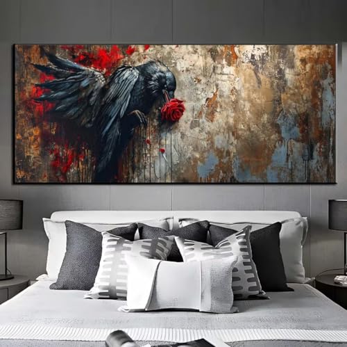 Diamond Painting Krähe Rose Diamond Painting Erwachsene, 5D Diamant Painting Bilder Crystal Embroidery, Daiments Painting Basteln Erwachsene, DIY Diamant Painting Artdot für Wand Décor 95x195 cm q353 Diamond Painting Krähe Rose Diamond Painting Erwachsene, 5D Diamant Painting Bilder Crystal Embroidery, Daiments Painting Basteln Erwachsene, DIY Diamant Painting Artdot für Wand Décor 95x195 cm q353 von Xaafeze