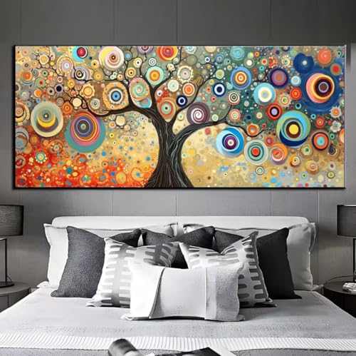 Diamond Painting Lebensbaum Diamond Painting Erwachsene, 5D Diamant Painting Bilder Crystal Embroidery, Daiments Painting Basteln Erwachsene, DIY Diamant Painting Artdot für Wand Décor 25x55 cm q420 von Xaafeze