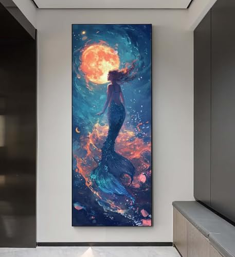 Diamond Painting Mädchen Meer Diamond Painting Erwachsene, 5D Diamant Painting Bilder Crystal Embroidery, Daiments Painting Basteln Erwachsene,DIY Diamant Painting Artdot für Wand Décor 65x195 cm q165 Diamond Painting Mädchen Meer Diamond Painting Erwachsene, 5D Diamant Painting Bilder Crystal Embroidery, Daiments Painting Basteln Erwachsene,DIY Diamant Painting Artdot für Wand Décor 65x195 cm q165 von Xaafeze