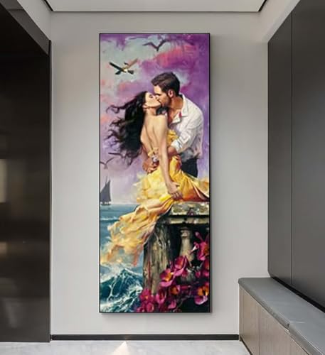 Diamond Painting Paar Landschaft Diamond Painting Erwachsene, 5D Diamant Painting Bilder Embroidery, Daiments Painting Basteln Erwachsene, DIY Diamant Painting Artdot für Wand Décor 85x255 cm q217 Diamond Painting Paar Landschaft Diamond Painting Erwachsene, 5D Diamant Painting Bilder Embroidery, Daiments Painting Basteln Erwachsene, DIY Diamant Painting Artdot für Wand Décor 85x255 cm q217 von Xaafeze