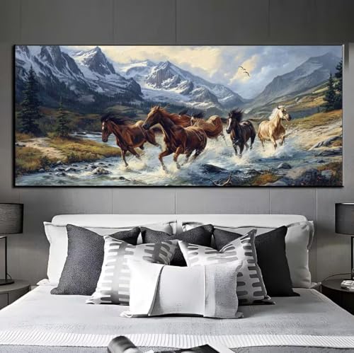 Diamond Painting Pferd Fluss Diamond Painting Erwachsene, 5D Diamant Painting Bilder Crystal Embroidery, Daiments Painting Basteln Erwachsene, DIY Diamant Painting Artdot für Wand Décor 35x75 cm q300 Diamond Painting Pferd Fluss Diamond Painting Erwachsene, 5D Diamant Painting Bilder Crystal Embroidery, Daiments Painting Basteln Erwachsene, DIY Diamant Painting Artdot für Wand Décor 35x75 cm q300 von Xaafeze