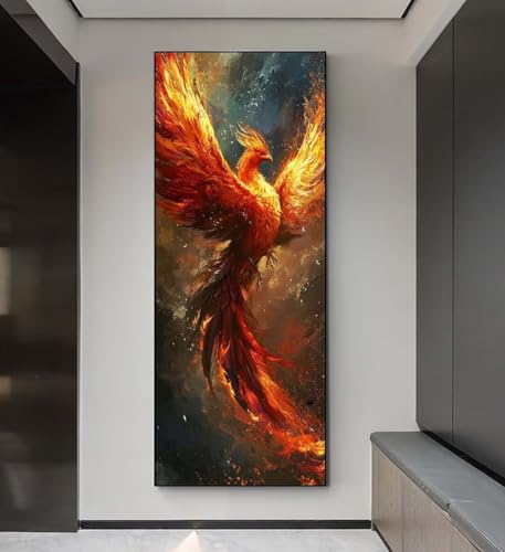 Diamond Painting Phoenix Vogel Diamond Painting Erwachsene, 5D Diamant Painting Bilder Crystal Embroidery, Daiments Painting Basteln Erwachsene,DIY Diamant Painting Artdot für Wand Décor 85x255 cm q25 Diamond Painting Phoenix Vogel Diamond Painting Erwachsene, 5D Diamant Painting Bilder Crystal Embroidery, Daiments Painting Basteln Erwachsene,DIY Diamant Painting Artdot für Wand Décor 85x255 cm q25 von Xaafeze