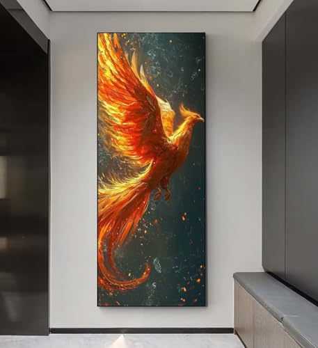 Diamond Painting Phoenix Vogel Diamond Painting Erwachsene, 5D Diamant Painting Bilder Crystal Embroidery, Daiments Painting Basteln Erwachsene,DIY Diamant Painting Artdot für Wand Décor 85x255 cm q23 Diamond Painting Phoenix Vogel Diamond Painting Erwachsene, 5D Diamant Painting Bilder Crystal Embroidery, Daiments Painting Basteln Erwachsene,DIY Diamant Painting Artdot für Wand Décor 85x255 cm q23 von Xaafeze