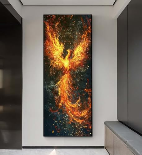 Diamond Painting Phoenix Vogel Diamond Painting Erwachsene, 5D Diamant Painting Bilder Crystal Embroidery,Daiments Painting Basteln Erwachsene,DIY Diamant Painting Artdot für Wand Décor 85x255 cm q189 Diamond Painting Phoenix Vogel Diamond Painting Erwachsene, 5D Diamant Painting Bilder Crystal Embroidery,Daiments Painting Basteln Erwachsene,DIY Diamant Painting Artdot für Wand Décor 85x255 cm q189 von Xaafeze