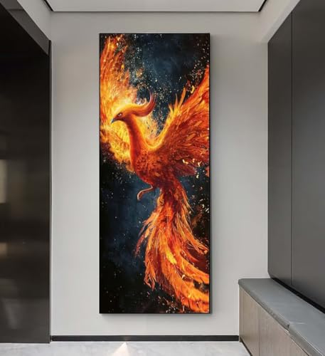 Diamond Painting Phoenix Vogel Diamond Painting Erwachsene, 5D Diamant Painting Bilder Embroidery, Daiments Painting Basteln Erwachsene, DIY Diamant Painting Artdot für Wand Décor 95x195 cm q220 Diamond Painting Phoenix Vogel Diamond Painting Erwachsene, 5D Diamant Painting Bilder Embroidery, Daiments Painting Basteln Erwachsene, DIY Diamant Painting Artdot für Wand Décor 95x195 cm q220 von Xaafeze