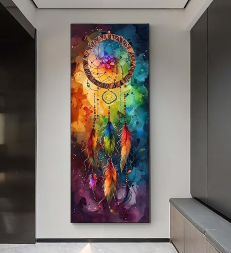 Diamond Painting Traumfänger Diamond Painting Erwachsene, 5D Diamant Painting Bilder Crystal Embroidery, Daiments Painting Basteln Erwachsene, DIY Diamant Painting Artdot für Wand Décor 85x255 cm q109 Diamond Painting Traumfänger Diamond Painting Erwachsene, 5D Diamant Painting Bilder Crystal Embroidery, Daiments Painting Basteln Erwachsene, DIY Diamant Painting Artdot für Wand Décor 85x255 cm q109 von Xaafeze