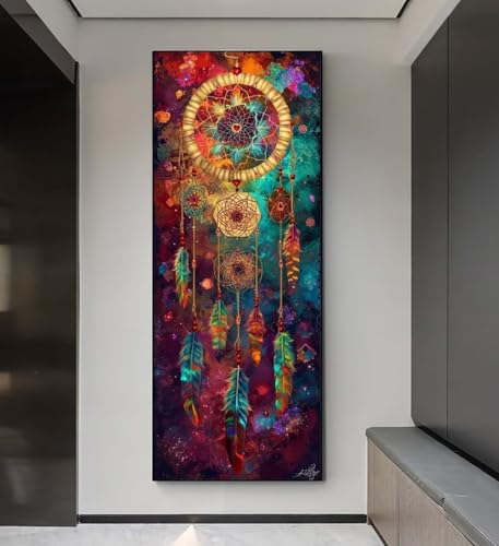 Diamond Painting Traumfänger Diamond Painting Erwachsene, 5D Diamant Painting Bilder Crystal Embroidery, Daiments Painting Basteln Erwachsene,DIY Diamant Painting Artdot für Wand Décor 95x285 cm q127 Diamond Painting Traumfänger Diamond Painting Erwachsene, 5D Diamant Painting Bilder Crystal Embroidery, Daiments Painting Basteln Erwachsene,DIY Diamant Painting Artdot für Wand Décor 95x285 cm q127 von Xaafeze