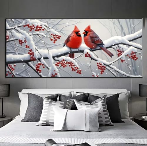 Diamond Painting Vögel Schnee Diamond Painting Erwachsene, 5D Diamant Painting Bilder Crystal Embroidery,Daiments Painting Basteln Erwachsene,DIY Diamant Painting Artdot für Wand Décor 95x195 cm q515 Diamond Painting Vögel Schnee Diamond Painting Erwachsene, 5D Diamant Painting Bilder Crystal Embroidery,Daiments Painting Basteln Erwachsene,DIY Diamant Painting Artdot für Wand Décor 95x195 cm q515 von Xaafeze