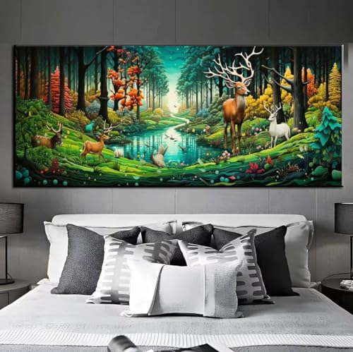 Diamond Painting Waldtiere,Diamond Painting groß xxl 40 X 120 cm,Diamant Painting Bilder Cross Stickerei,Diamond-Painting Mosaikherstellung Full Drill Crystal,Kreativ Set für Wand Home Décor Gift q487 Diamond Painting Waldtiere,Diamond Painting groß xxl 40 X 120 cm,Diamant Painting Bilder Cross Stickerei,Diamond-Painting Mosaikherstellung Full Drill Crystal,Kreativ Set für Wand Home Décor Gift q487 von Xaafeze
