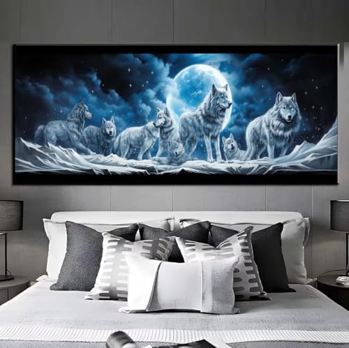 Diamond Painting Wolf Mond Diamond Painting Erwachsene, 5D Diamant Painting Bilder Crystal Embroidery, Daiments Painting Basteln Erwachsene, DIY Diamant Painting Artdot für Wand Décor 95x195 cm q393 Diamond Painting Wolf Mond Diamond Painting Erwachsene, 5D Diamant Painting Bilder Crystal Embroidery, Daiments Painting Basteln Erwachsene, DIY Diamant Painting Artdot für Wand Décor 95x195 cm q393 von Xaafeze