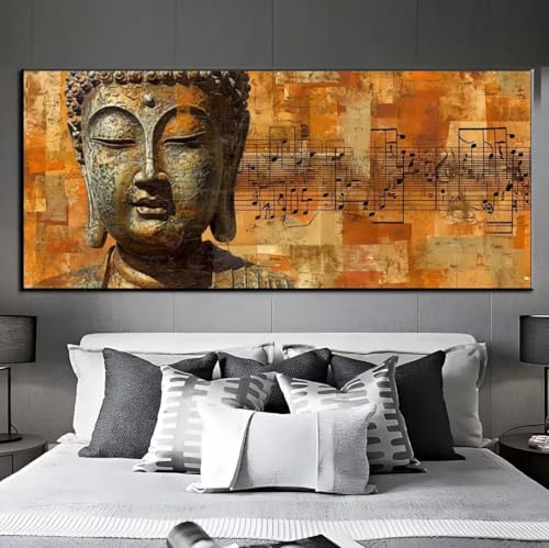 Diamond Painting Zen Buddha Diamond Painting Erwachsene, 5D Diamant Painting Bilder Crystal Embroidery, Daiments Painting Basteln Erwachsene, DIY Diamant Painting Artdot für Wand Décor 85x175 cm q434 von Xaafeze