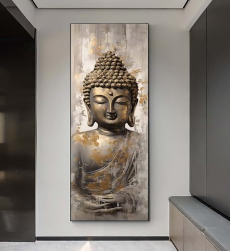 Diamond Painting Zen Diamond Painting Erwachsene, 5D Diamant Painting Bilder Crystal Embroidery, Daiments Painting Basteln Erwachsene,DIY Diamant Painting Artdot für Wand Décor Geschenk 45x95 cm q132 von Xaafeze