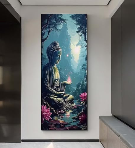 Diamond Painting Zen Lotus Diamond Painting Erwachsene, 5D Diamant Painting Bilder Crystal Embroidery, Daiments Painting Basteln Erwachsene, DIY Diamant Painting Artdot für Wand Décor 85x255 cm q143 Diamond Painting Zen Lotus Diamond Painting Erwachsene, 5D Diamant Painting Bilder Crystal Embroidery, Daiments Painting Basteln Erwachsene, DIY Diamant Painting Artdot für Wand Décor 85x255 cm q143 von Xaafeze