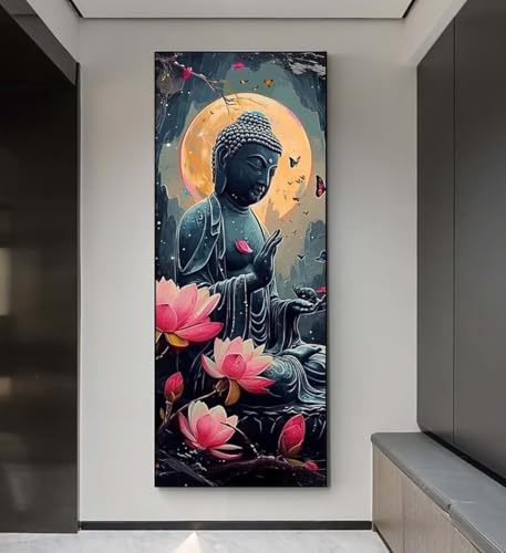 Diamond Painting Zen Lotus Diamond Painting Erwachsene, 5D Diamant Painting Bilder Crystal Embroidery, Daiments Painting Basteln Erwachsene, DIY Diamant Painting Artdot für Wand Décor 95x195 cm q195 Diamond Painting Zen Lotus Diamond Painting Erwachsene, 5D Diamant Painting Bilder Crystal Embroidery, Daiments Painting Basteln Erwachsene, DIY Diamant Painting Artdot für Wand Décor 95x195 cm q195 von Xaafeze