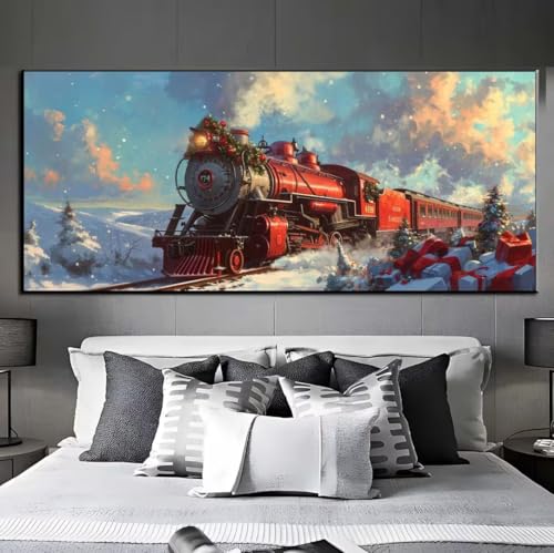 Diamond Painting Zug Schnee Diamond Painting Erwachsene, 5D Diamant Painting Bilder Crystal Embroidery, Daiments Painting Basteln Erwachsene, DIY Diamant Painting Artdot für Wand Décor 95x195 cm q337 Diamond Painting Zug Schnee Diamond Painting Erwachsene, 5D Diamant Painting Bilder Crystal Embroidery, Daiments Painting Basteln Erwachsene, DIY Diamant Painting Artdot für Wand Décor 95x195 cm q337 von Xaafeze