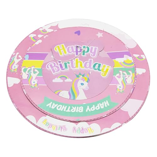 Xafrstyu Pinata Party-Dekoration, Zum Befüllen Mit Süßigkeiten, Pinata, Torte Bunt Kinder Geburtstag, für Kinder-Geburtstag, Hochzeit Feier, Dekoration Geburtstagsdeko (pink) von Xafrstyu