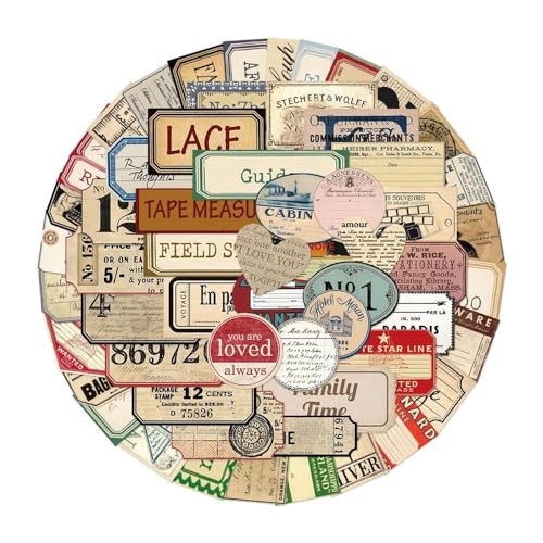50 Stück Europa und Amerika Retro Label Aufkleber Vintage Aufkleber Laptop Motorrad Handy Reise Gepäck Wasserdicht Aufkleber Spielzeug 50 Stück Europa und Amerika Retro Label Aufkleber Vintage Aufkleber Laptop Motorrad Handy Reise Gepäck Wasserdicht Aufkleber Spielzeug von Xailry
