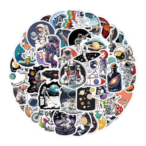 50 Stück Weltraumreise-Planer-Aufkleber, modisch, klassisch, Nostalgie, Kaffee, Skateboard, Graffiti, wasserdicht, Gitarre, Cartoon-Aufkleber 50 Stück Weltraumreise-Planer-Aufkleber, modisch, klassisch, Nostalgie, Kaffee, Skateboard, Graffiti, wasserdicht, Gitarre, Cartoon-Aufkleber von Xailry