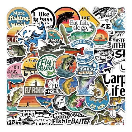 50 x Fisch-Aufkleber, Harajuku, Cartoon, niedlich, Kawaii, Gepäck, Notizbuch, Graffiti, Skateboard, Laptop, Scrapbook, Gepäck, Handy-Aufkleber 50 x Fisch-Aufkleber, Harajuku, Cartoon, niedlich, Kawaii, Gepäck, Notizbuch, Graffiti, Skateboard, Laptop, Scrapbook, Gepäck, Handy-Aufkleber von Xailry