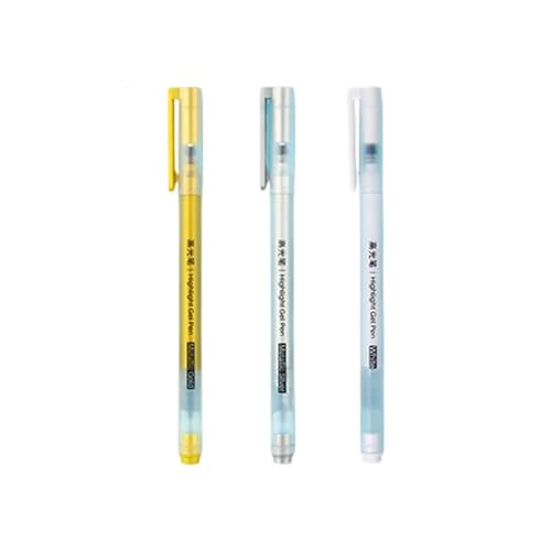 1 Set Schnelltrocknentrockner Metall Gel Stifte Gold Silber Weiß Für Künstler Schwarzpapierzeichnungskarten Design & Illustrationen von Xanorrg