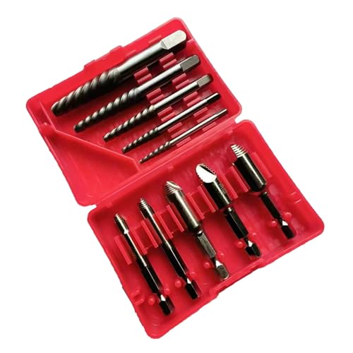10pcs Drahtbrecher Bruch Extraktorentferner Drehbohrbohrbit Set Herkömmliche Spitze Stahlholz Werkzeugwerkzeug Mit Kunststoffbox Drehung 10pcs Drahtbrecher Bruch Extraktorentferner Drehbohrbohrbit Set Herkömmliche Spitze Stahlholz Werkzeugwerkzeug Mit Kunststoffbox Drehung von Xanorrg
