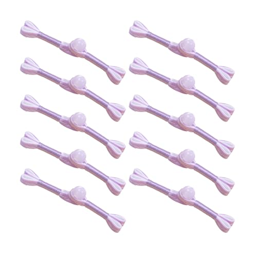 10pcs Handgefertigte Chinesische Frösche Knöpfe Traditionelle Perlen Verziertes Verschluss Ethnische Kleidungszubehör Perlen Verzierungen Knöpfe von Xanorrg